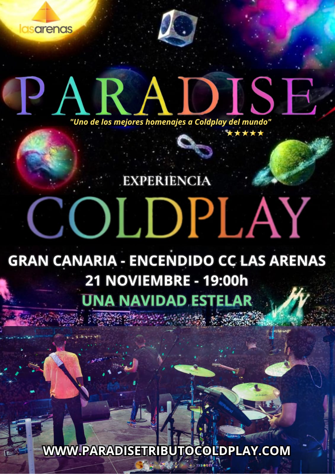 21 de Noviembre - Encendido de Navidad CC. Las Arenas 19h